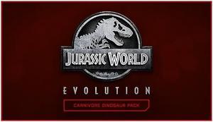 Jurassic World Evolution: Carnivore Dinosaur Pack - PC [Steam Online Game Code]