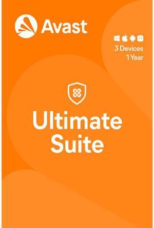 Avast Ultimate (Unlimited VPN + Internet Security + Cleaner) 2024, 3 Devices 1 Year - Download