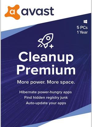 Avast CleanUp Premium 2024, 5 Devices 1 Year - Download
