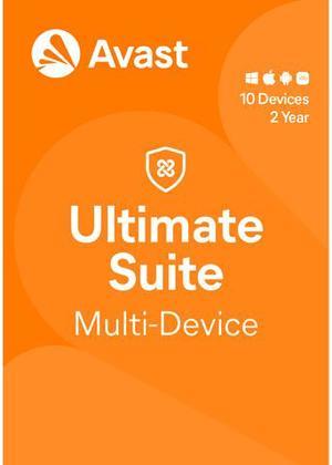 Avast Ultimate (Unlimited VPN + Internet Security + Cleaner) 2024, 10 Devices 2 Years - Download