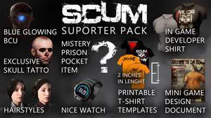 SCUM Supporter Pack - PC [Steam Online Game Code]