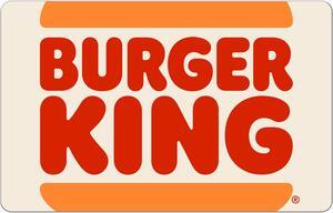 Burger King $5 Gift Card (Email Delivery)