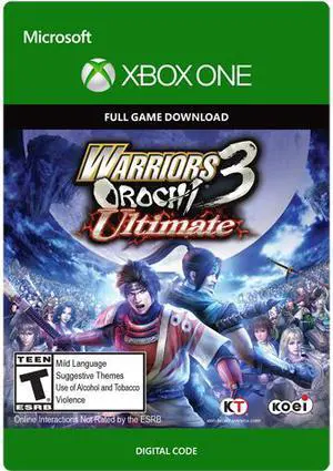 Warriors Orochi 3 Ultimate - Xbox One [Digital Code]
