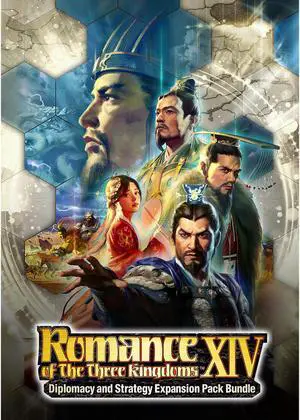 Romance of the Three Kingdoms XIV: Diplomacy and Strategy Expansion Pack Bundle Digital Deluxe Edition - PC [Steam Game Code]