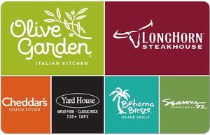 Darden $25 Gift Card (Email Delivery)