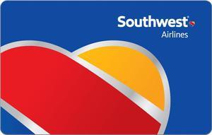 Southwest Airlines $250 Gift Card (Email Delivery)