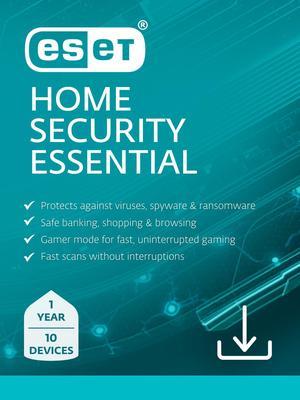 ESET Home Security Essential 2024 - 10 Devices/ 1 Year Download