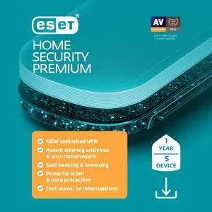 ESET Home Security Premium 2026 - 5 Device / 1 Year - Download