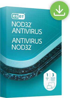 ESET NOD32 Antivirus - 3 Device, 1 Year [Digital Code]