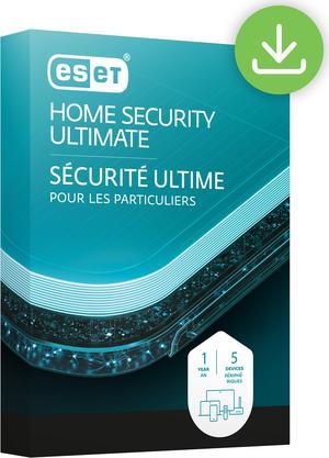 ESET Home Security Ultimate - 5 Device, 1 Year [Digital Code]