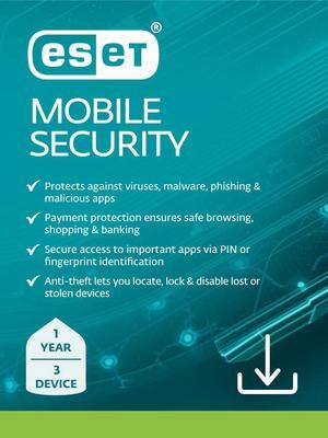 ESET Mobile Security 3 Devices / 1 Year - Download