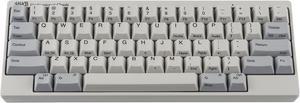 Happy Hacking Keyboard Professional Classic (Wired, USB-C, Mac, Windows, White, Printed) with 2 Year Advance Exchange Warranty CG01000-296201