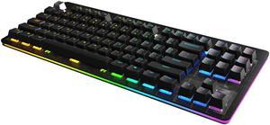MOUNTAIN Everest Core TKL Compact Mechanical Gaming Keyboard - USB Hub - Linear and Quiet - RGB Backlit - Midnight Black