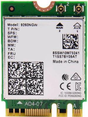 Intel 9260.NGWGIE 802.11 Wireless-AC 9260, 2230, 2x2 AC+BT