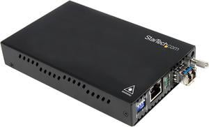 StarTech ET91000LC2 Fiber Media Converter Gigabit 1000 Mbps MM Fibre LC 550m