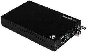 StarTech.OAM Managed Gigabit Ethernet Fiber Media Converter - Multi Mode LC 550m - 802.3ah Compliant