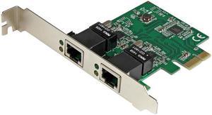 StarTech.com Dual Port Gigabit PCI Express Server Network Adapter Card - PCIe NIC