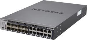 NETGEAR ProSAFE M430012X12F Stackable 10 Gigabit 24Port Managed Switch XSM4324S100NES