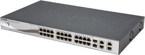 D-Link WebSmart DES-1210-28P Managed Web Smart Switch