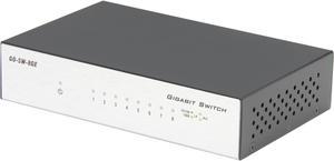 D-Link GO-SW-8GE 8-Port Gigabit Unmanaged Metal Desktop Switch