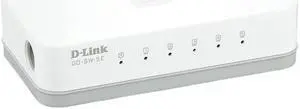 D-Link GO-SW-5E Unmanaged 10/100Mbps 5-Port Switch