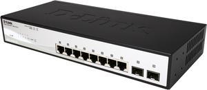 D-Link DGS-1210-10 10-port Gigabit Web Smart Switch Including 2 Gigabit SFP Ports