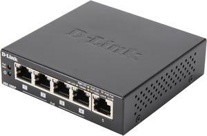 D-Link DGS-1005P 5-Port Gigabit Metal Desktop Switch with 4 PoE Ports