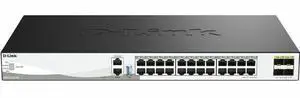 D-Link DXS-3130-28 Ethernet Switch - 24 Ports - Manageable - 25 Gigabit Ethernet - 3 Layer Supported - 76.58 W Power Consumption - DXS-3130-28 D-Link DXS-3130-28 Ethernet Switch - 24 Ports - Manageable - 25 Gigabit Ethernet - 3 Layer Supported - 76.58 W Power Consumption - DXS-3130-28