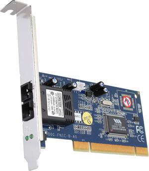 TRENDnet 100Base Multi-Mode SC Fiber-to-PCI Adapter, Up to 2km, IEE 802.3x, 802.1Q, TE100-PCIFC