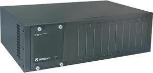 TRENDnet Intelligent Fiber Media Converter 1000Base-T to 1000Base-LX Dual Wavelength Single Mode SC Fiber (60 km / 37.3 miles)Fiber to Ethernet Converter, RJ-45 Port,Lifetime Protection, TFC-1000S60D3