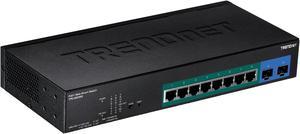 TRENDnet TPE-082WS 10-Port Gigabit Web Smart PoE+ Switch
