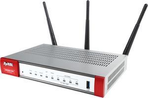 ZyXEL Next Generation VPN Firewall with 1 WAN, 1 SFP, 4 LAN/DMZ Gigabit Ports and 802.11ac/n WiFi [USG20W-VPN]