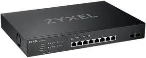 ZyXEL XS1930-10 Smart 8-port Multi-Gigabit Smart Managed Switch with 2 SFP+ Uplink