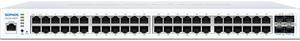 Sophos CS110-48FP Ethernet Switch 48 Ports - Manageable - Gigabit Ethernet, 10 Gigabit Ethernet - 10/100/1000Base-T, 10GBase-X - 2 Layer Supported - 740 W PoE Budget - with 1-year Support