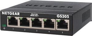 NETGEAR GS305-300PAS 5-port Gigabit Ethernet Unmanaged Switch (GS305)