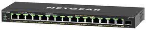 Netgear GS316PP 16-Port High-Power PoE+ Gigabit Ethernet Easy Smart Essentials Switch (231W) with 1 SFP Port, GS316PP-100NAS