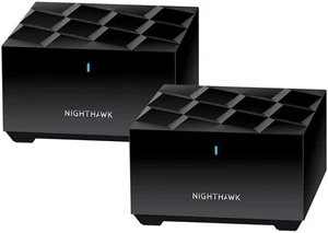Netgear Nighthawk Whole Home Mesh WiFi 6 System (MK62) - AX1800 Router with 1 Satellite Extender, Coverage up to 3,000 sq. ft. and 25+ Devices Netgear Nighthawk Whole Home Mesh WiFi 6 System (MK62) - AX1800 Router with 1 Satellite Extender, Coverage up to 3,000 sq. ft. and 25+ Devices