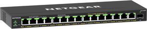 NETGEAR 16-Port PoE Gigabit Ethernet Plus Switch (GS316EPP) - Managed with 15 x PoE+ @ 231W, 1 x 1G SFP Port, Desktop/Wall mount