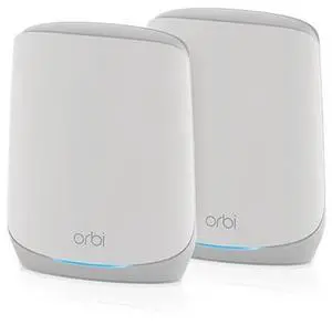 Netgear Orbi 750 Series Tri-Band WiFi 6 Mesh System, 5.2Gbps, 2-Pack Including 1 Router + 1 Satellite, RBK752P-100NAS