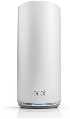NETGEAR Orbi 870 Series (RBE870) Tri-Band WiFi 7 Mesh Add-on Satellite – Works with Orbi RBE872 and RBE873 – Security Features, Adds Coverage Up to 3,000 Sq. Ft. - BE21000 802.11be (Up to 21 Gbps)