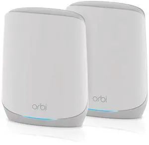 Netgear NETGEAR® Orbi™ Tri-band WiFi 6 Mesh System Whole Home Wifi White