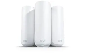 Netgear Orbi 370 Series Dual-Band WiFi 7 Mesh (3-Pack) Orbi WiFi 7 Router RBE371 + 2x Orbi WiFi 7 Satellite RBE370