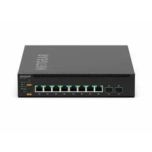 Netgear AV Line M4350-8M2V 8-Port Managed Switch, 2.5G/10G/25G Multi-Gigabit Ethernet Netgear AV Line M4350-8M2V 8-Port Managed Switch, 2.5G/10G/25G Multi-Gigabit Ethernet