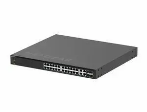 Netgear AV Line M4350-24M4X4V 28-Port Managed Switch, Multi-Gigabit Ethernet up to 25G Netgear AV Line M4350-24M4X4V 28-Port Managed Switch, Multi-Gigabit Ethernet up to 25G