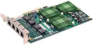 Supermicro AOC-UG-i4 10/100/1000Mbps PCI-Express x8 Universal I/O (UIO) Network Adapter