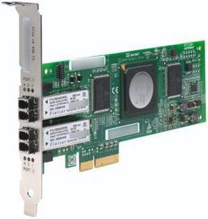 HP AE312A Data Transfer Rate:  4 Gbps 2 Gbps 1 Gbps PCI-Express StorageWorks FC1242SR Dual Channel Fibre Channel Host Bus Adapter