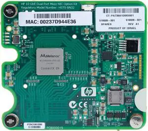 HP 10 GbE Dual Port Mezzanine Network Interface Card