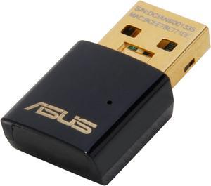 ASUS Dual-Band Wireless-AC600 Wi-Fi Adapter (USB-AC51)