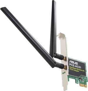 ASUS PCE-AC51 AC750 Wireless Dual-Band PCI-E Adapter