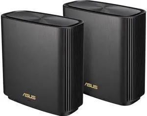 ASUS ZenWiFi AX6600 Tri-Band Mesh WiFi 6 System - Whole Home Coverage up to 5500 sq.ft & 6+ rooms, AiMesh, Included Lifetime Internet Security, Easy Setup, 3 SSID, Parental Control, Charcoal (XT8 2PK)